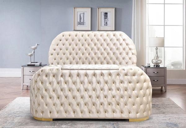 Leon Velvet Bed