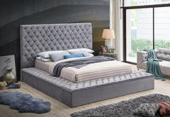 Cruz Velvet Bed
